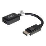 C2G 20cm DisplayPort Male to HDMI Female Adapter Converter Black