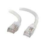C2G 1m Cat6a Booted Shielded (SSTP) Network Patch Cable – White