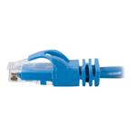 C2G 0.3m Cat6 Booted Unshielded (UTP) Network Patch Cable – Blue
