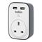 Belkin SurgeCube 1-Way Surge Protector w/ 2x 2.4amp USB Charging