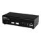 StarTech.com 2 Port USB VGA KVM Switch with DDM Fast Switching Technology and Cables