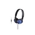 Sony MDR-ZX310AP Stereo Headphones - Blue