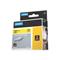 DYMO RhinoPRO Heat Shrink Tubing - Black on Yellow 9mm