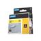 DYMO RhinoPRO Heat Shrink Tubing - Black on Yellow 9mm