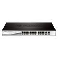 D-Link DGS-1210-24 24-port Gigabit Smart Switch with 4 SFP P