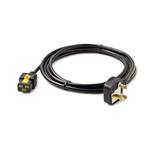 APC Power Cord Locking C19 to BS1363A 3m