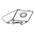 Peerless-AV Vibration Absorbsion for LCD Projector Mount Structural Ceiling