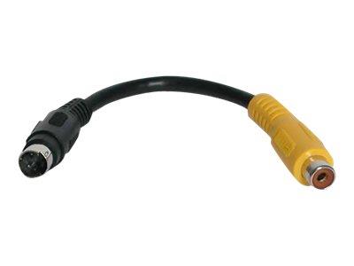 StarTech.com 6in S-Video to Composite Video Adapter Cable