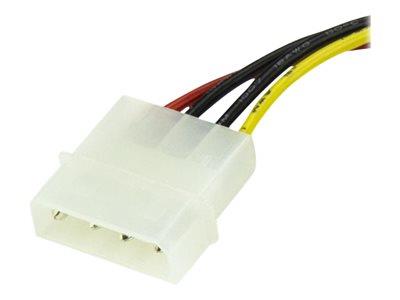 StarTech.com 6in 4 Pin Molex to SATA Power Cable Adapter