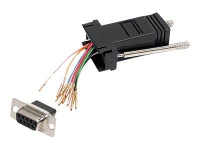 StarTech.com DB9 to RJ45 Modular Adapter - F/F