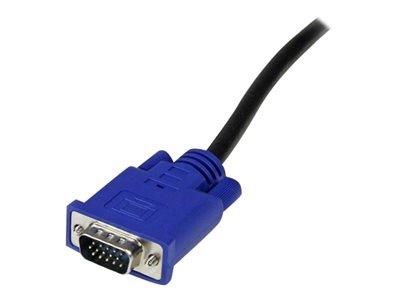 StarTech.com 10 ft Ultra Thin USB VGA 2-in-1 KVM Cable