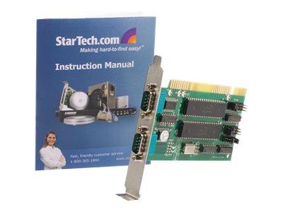 StarTech.com 2 Port ISA RS232 Serial Adapter Card with 16550 UART