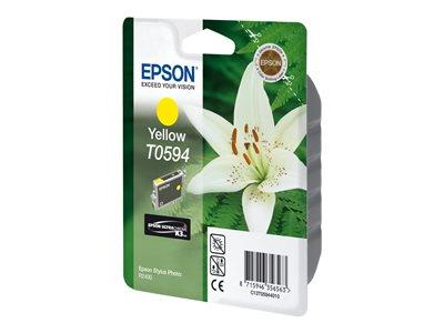Epson T0594 - Print cartridge - 1 x pigmented yellow