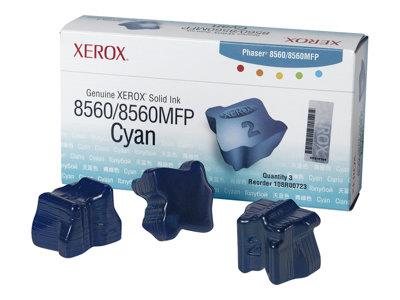 Xerox 3Pk Cyan Solid Ink Sticks for 8560 Series