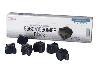 Xerox 6Pk Black Solid Ink Sticks for 8560 Printer Range