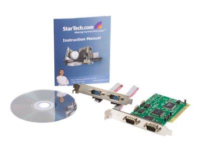 StarTech.com 4 Port PCI RS232 Serial Adapter Card with 16550 UART