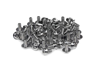 StarTech.com PC Mounting Computer Screws M3 x 1/4in Long Standoff - 50 Pack