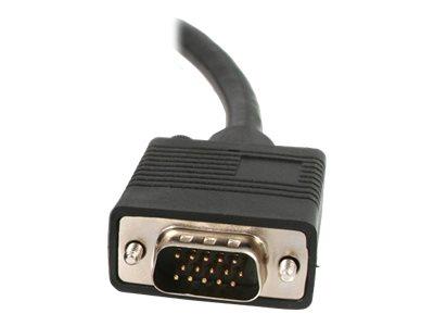 StarTech.com 6 ft DVI-I Male to DVI-D Male and HD15 VGA Male Video Splitter Cable