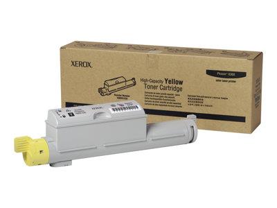 Xerox Yellow High Capacity Toner for Phaser 6360