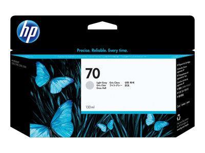 HP 70 130-ml Light Gray Ink Cartridge