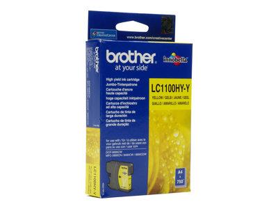 Brother LC1100Y - Print cartridge - 1 x yellow