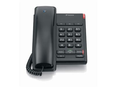 BT Converse 2100 Black corded phone