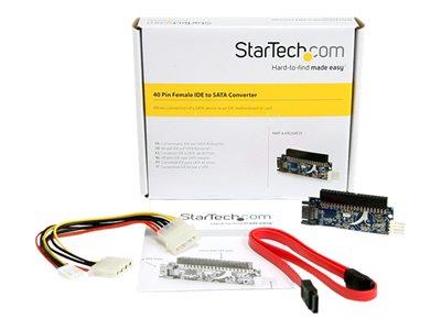 StarTech.com 40 Pin Female IDE to SATA Adapter Converter