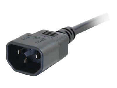 C2G 2m 18 AWG Computer Power Extension Cord (IEC320C13 to IEC320C14)