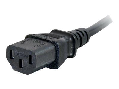 C2G 1m 16 AWG Universal Power Cord (IEC320C13 to BS 1363)