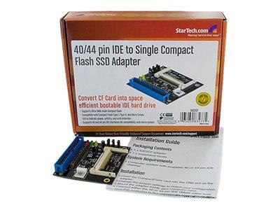 StarTech.com 40/44 Pin IDE to Compact Flash SSD Adapter