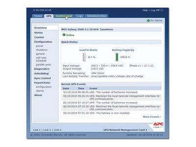 APC UPS Network Management Card 2