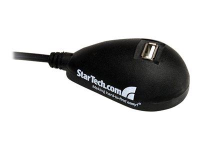 StarTech.com 5ft Desktop USB Extension Cable - A Male to A Female