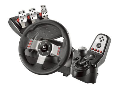 Logitech G27 Racing Wheel - Wheel, Pedals & Gear Shift Lever Set - PC, PS3 & PS2