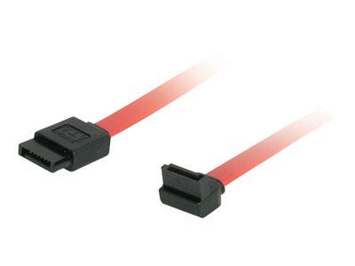 C2G .5m 7-pin 180° to 90° 1-Device Serial ATA Cable