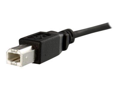 StarTech.com 1 ft Panel Mount USB Cable B to B - F/M
