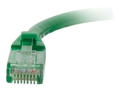 C2G .5m Cat5E 350 MHz Snagless Patch Cable - Green