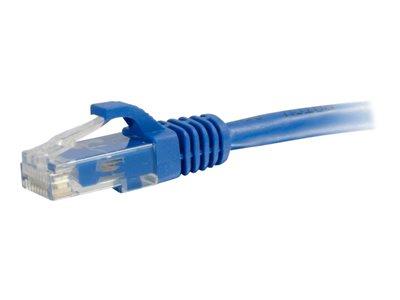 C2G .5m Cat6 550 MHz Snagless Patch Cable - Blue