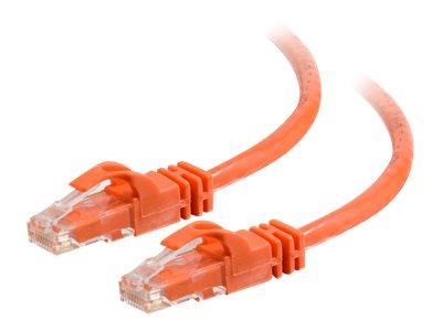 C2G .5m Cat6 550 MHz Snagless Patch Cable - Orange