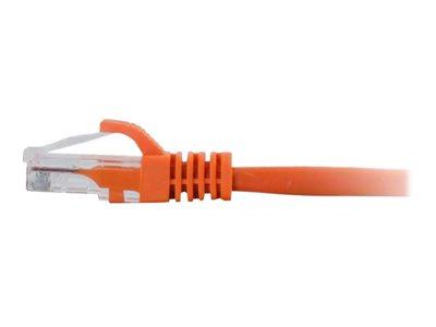 C2G 1m Cat6 550 MHz Snagless Patch Cable - Orange