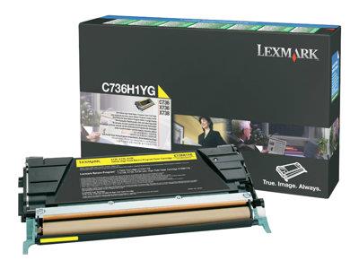 Lexmark Yellow High-yield RP Toner