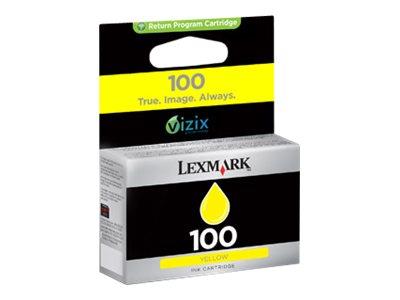 Lexmark 100 Yellow Return Program Ink Cartridge