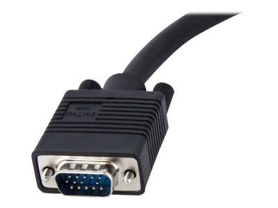 StarTech.com 1 ft Coax HD15 VGA to 5 BNC RGBHV Monitor Cable - M/F