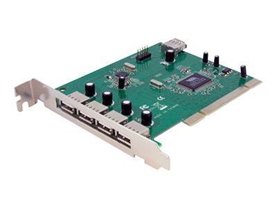 StarTech.com 7 Port PCI USB Card Adapter