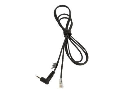 Jabra 1M Panasonic Cord, RJ9 to 2.5mm Plug