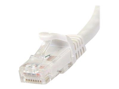 StarTech.com 3 ft White Gigabit Snagless RJ45 UTP Cat6 Patch Cable