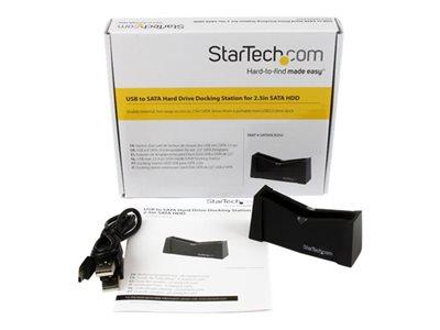 StarTech.com USB to SATA External Hard Drive Docking Station for 2.5in SATA HDD