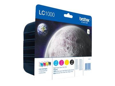 Brother LC1000 VALUE PACK LC1000BK/CY/