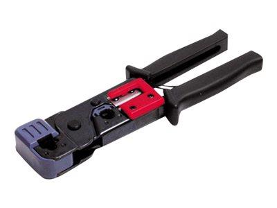 StarTech.com RJ45 RJ11 Crimp Tool with Cable Stripper