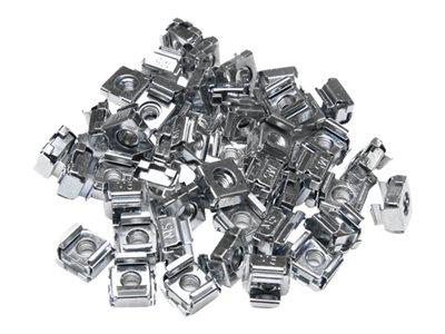 StarTech.com 50 Pkg M5 Cage Nuts for Server Rack Cabinets