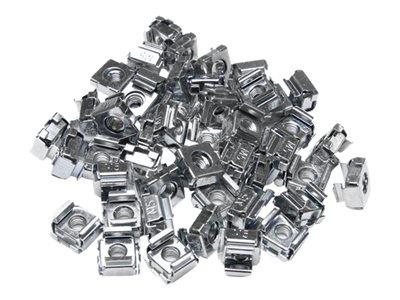 StarTech.com 50 Pkg M5 Cage Nuts for Server Rack Cabinets